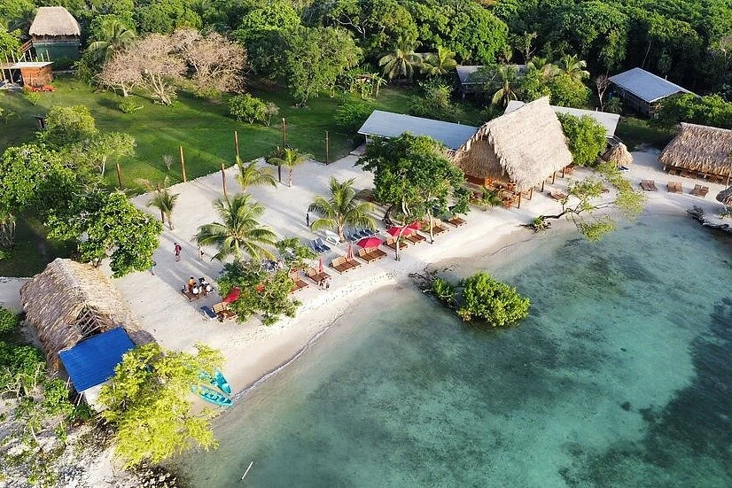 Tropical beach destination